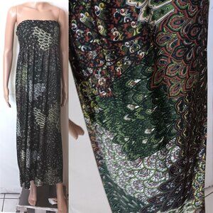 NyPnotik Strapless and Sleeveless Maxi Dress Size Small